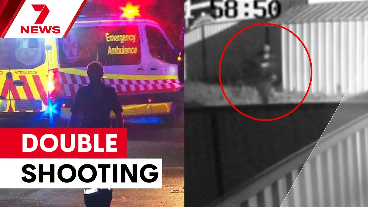 'Someone shot me': Man shot, home sprayed in double Western Sydney shooting | 7NEWS