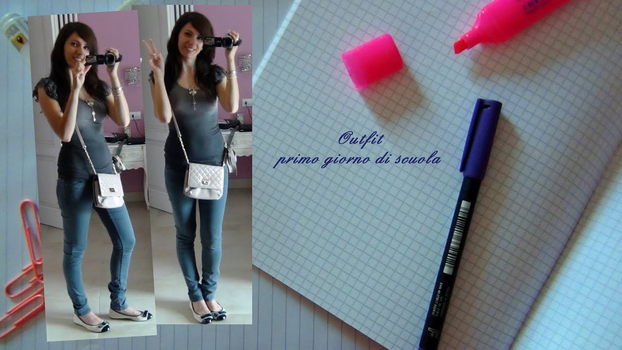 Outfit per il primo giorno di scuola in collaborazione con Pinklipstickblog
