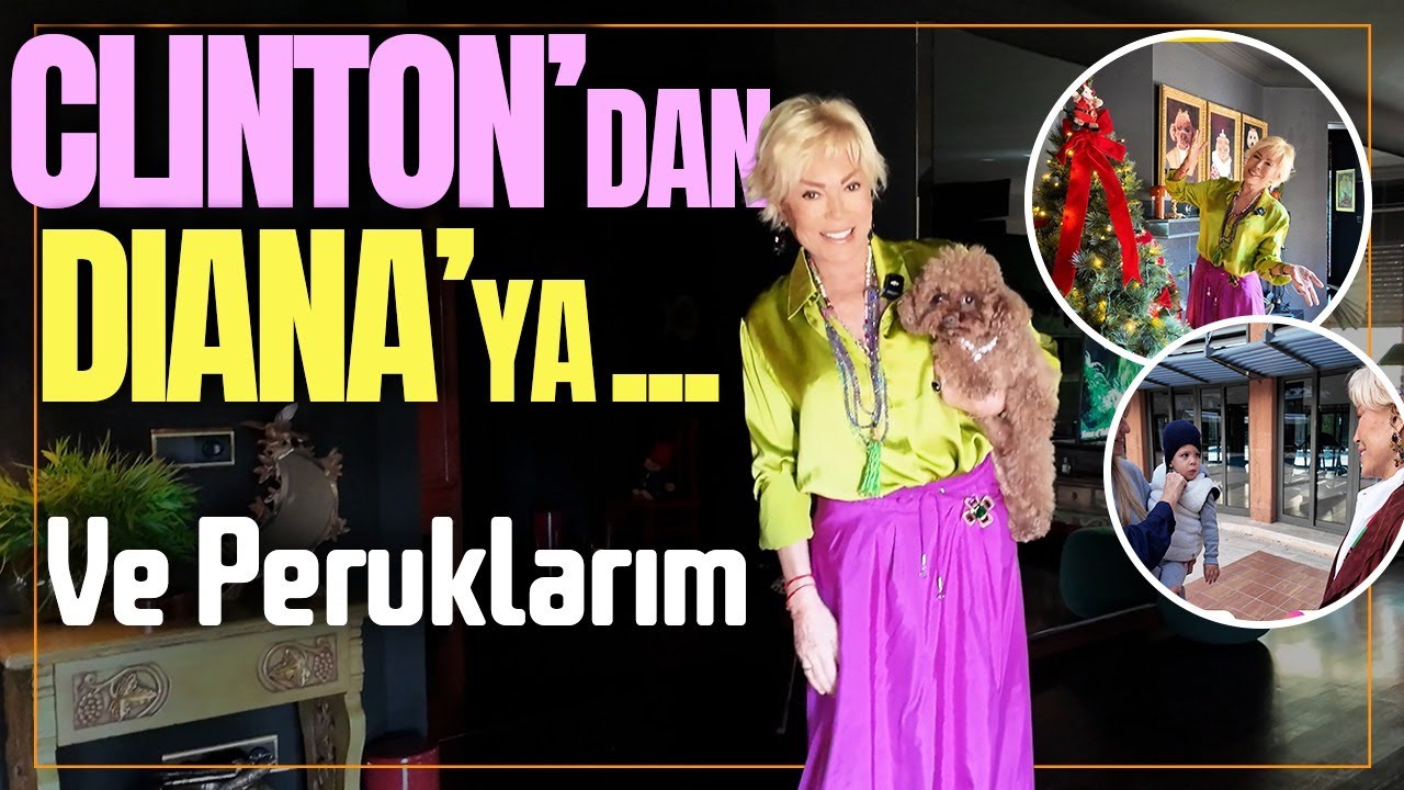 Vitrindeki Sırlar🖼️: Prenses Diana 👸🏼, Bill Clinton ve Yeni Saç Maceralarım | Semiramis Pekkan
