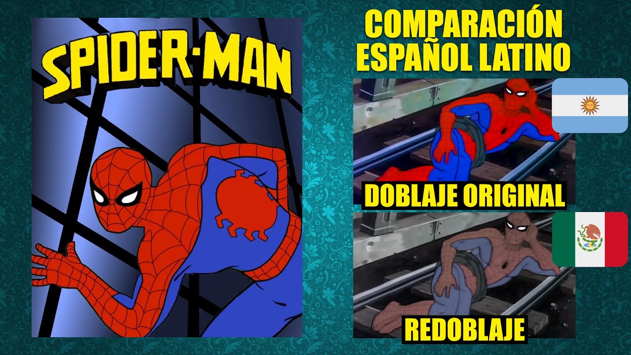 Las Nuevas Aventuras del Hombre Araña [1981] Comparación del Doblaje Latino Original y Redoblaje