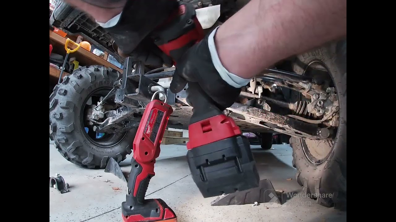 Rear sway bar removal UForce 1000XL