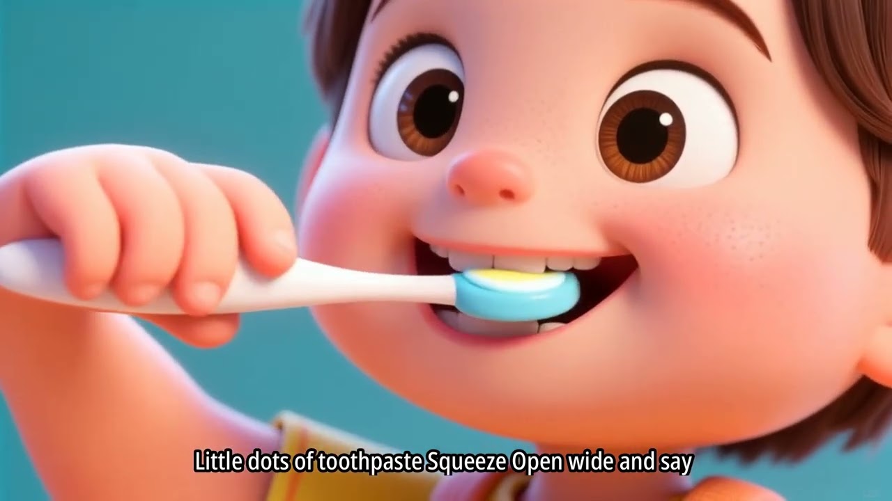 Brush brush super smile #kidssongs #lullaby 