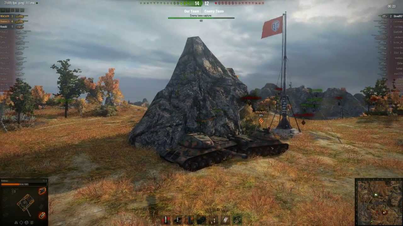 World of Tanks - IS3 Brothers in Arms round (Mik3y and Xeonau)