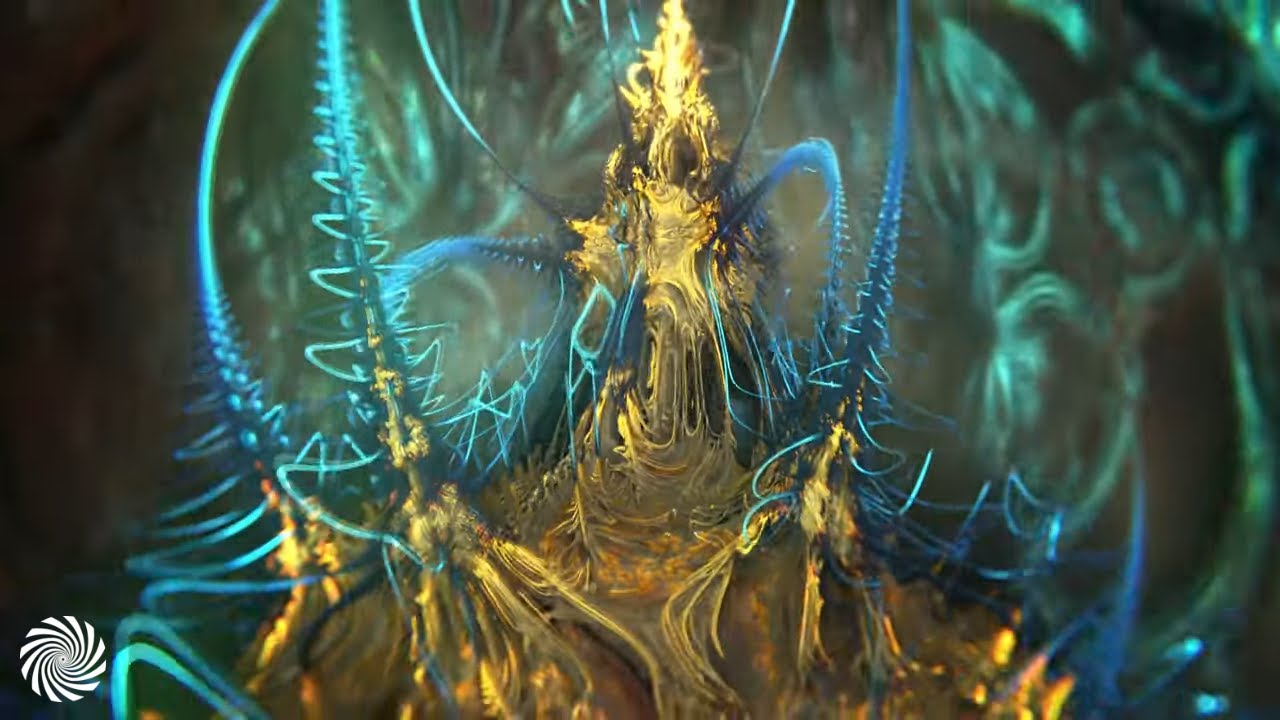 Dinosaur Spaceship - Hallucination Generation [Psychedelic Visuals]