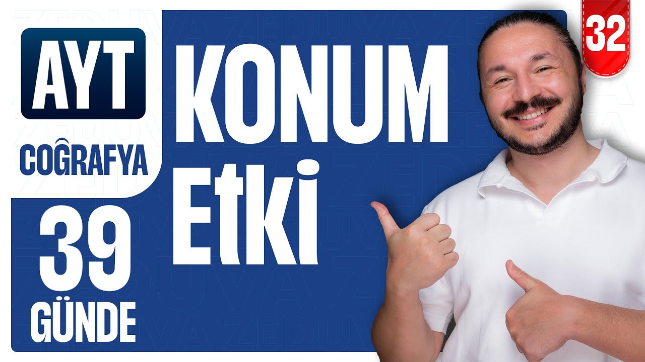 Ülkelerin konumu ve etkileri konu anlatımı ve soru çözüm | 39 GÜNDE AYT COĞRAFYA KAMPI 2026