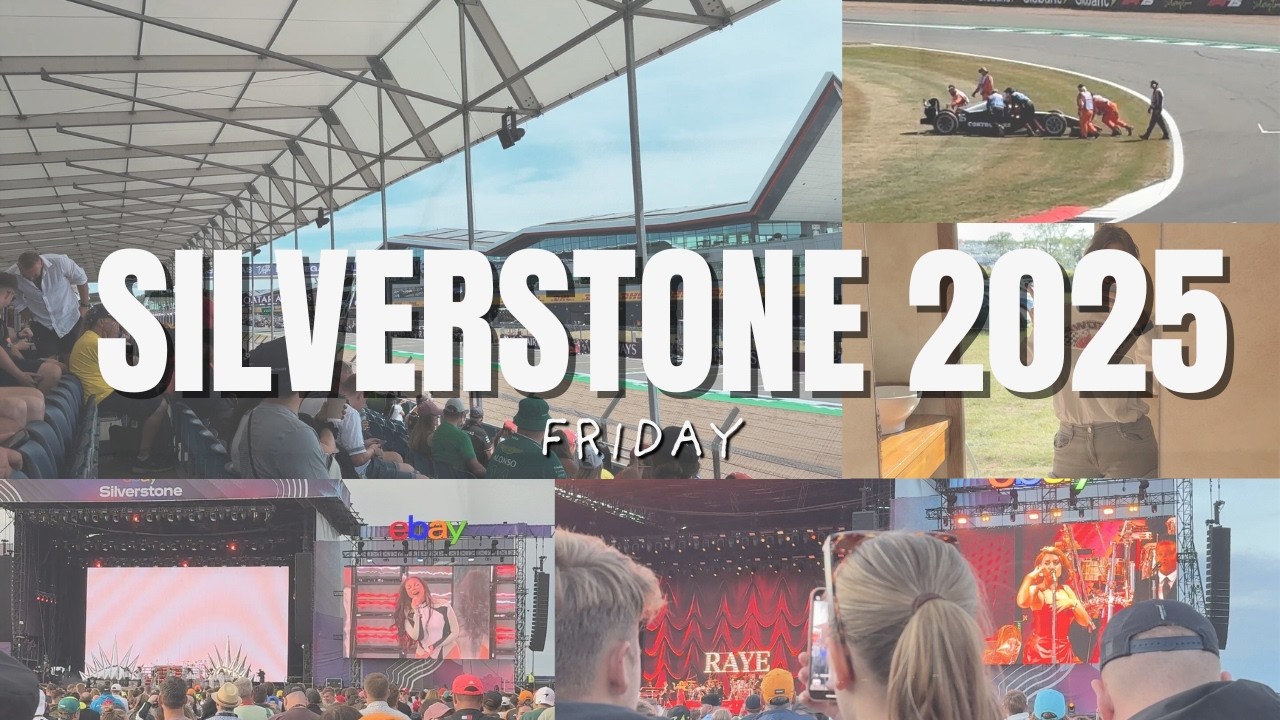 F1 Silverstone 2025 Vlog - Friday