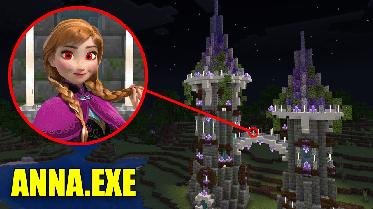KRİSTAL ŞATODA Anna.exe'yi BULDUM! - Minecraft