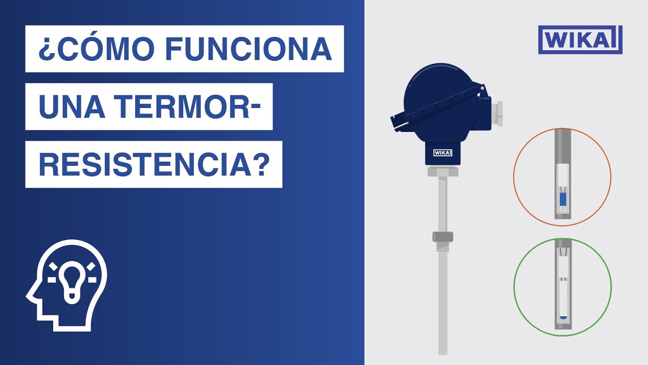 ¿Cómo funciona una termorresistencia? | Termorresistencia conforme a IEC 60751