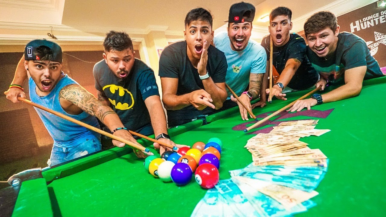 CAMPEONATO DE SINUCA COM MEUS AMIGOS