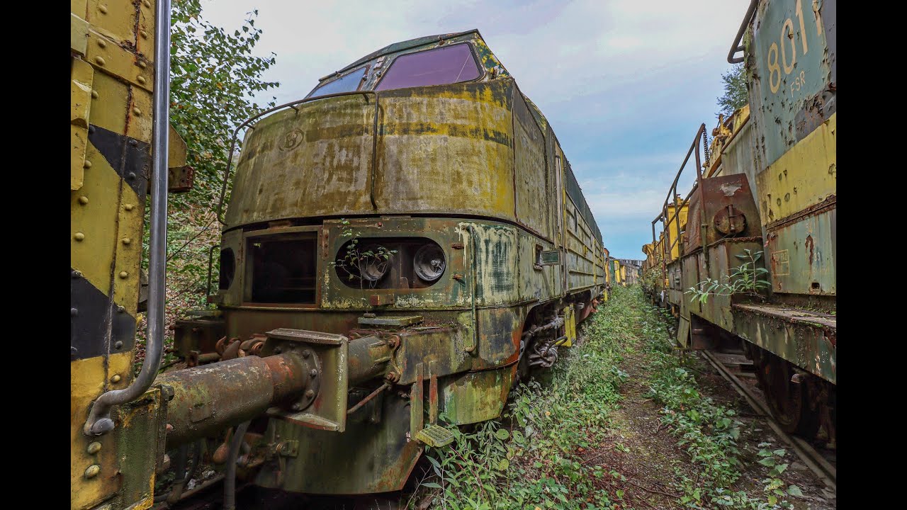 Urbex - Enorm Treinkerkhof: Erfgoed staat te verroesten!!