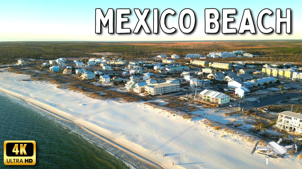 Mexico Beach Florida Aerial View