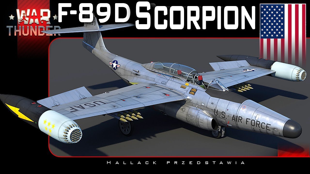 F-89D Scorpion - niezwykła maszyna w War Thunder
