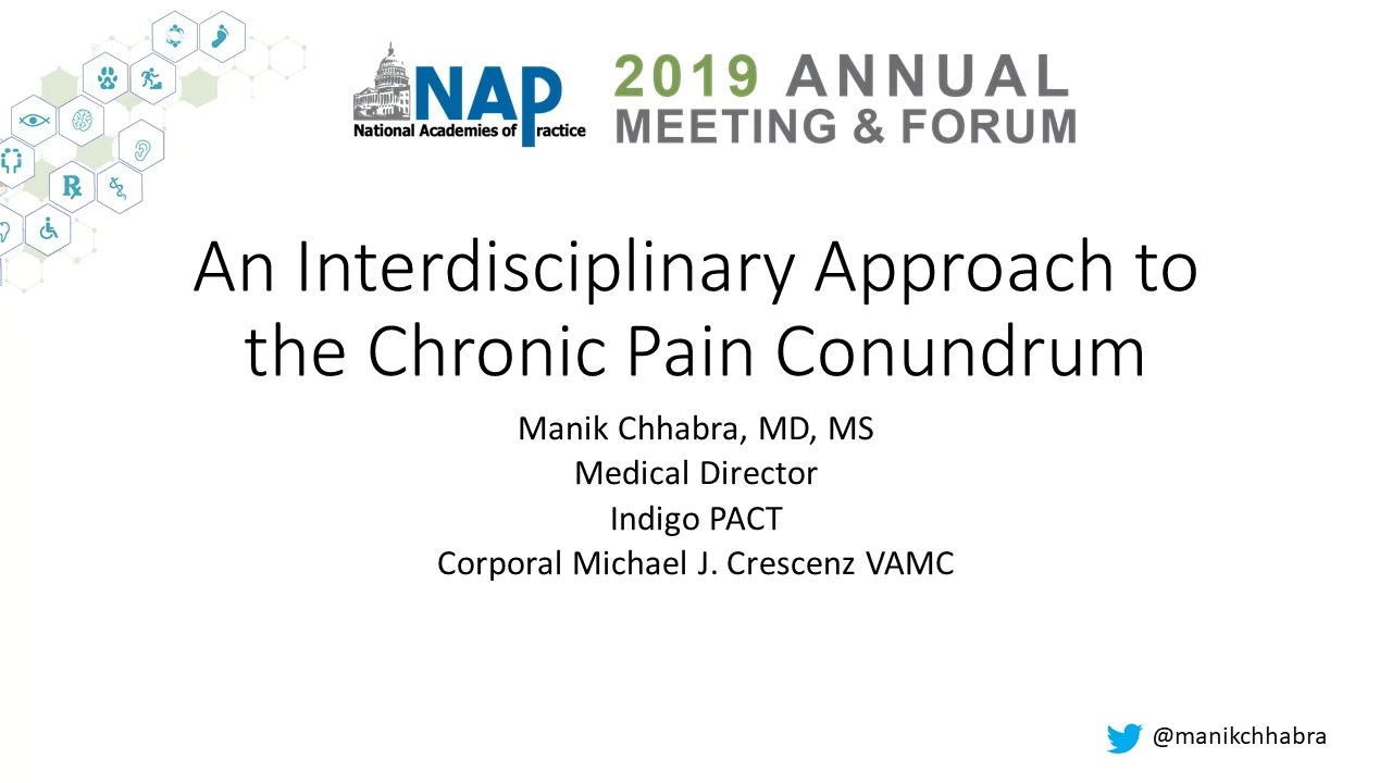 NAP 2019 Forum Keynote Speaker: Manik Chhabra