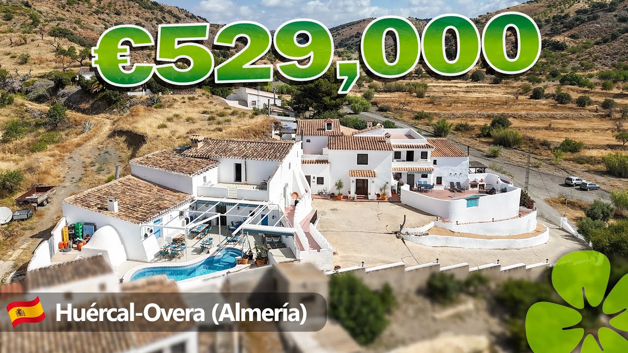 RESERVED! - HOUSE TOUR SPAIN | Country House (B&B/Restaurant) in Huércal-Overa (Almería) @ €529,000
