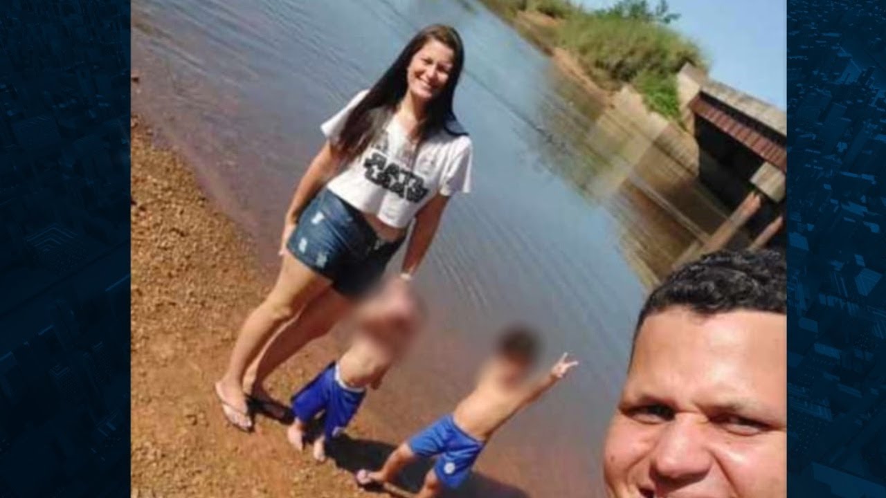 ESPOSA DE CAMINHONEIRO TENTA SALVAR ELE E O FILHO DE AFOGAMENTO E SOME NO RIO