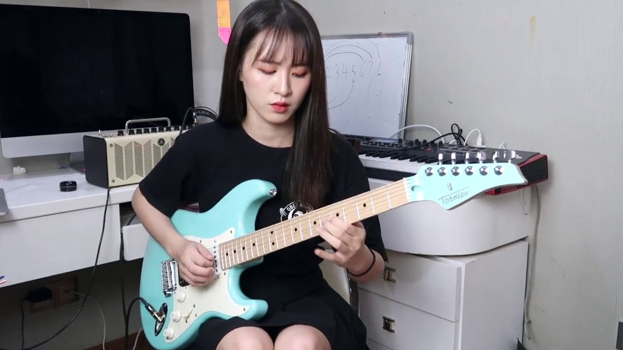 小姐姐Ternlet版 电吉他solo周杰伦《晴天》