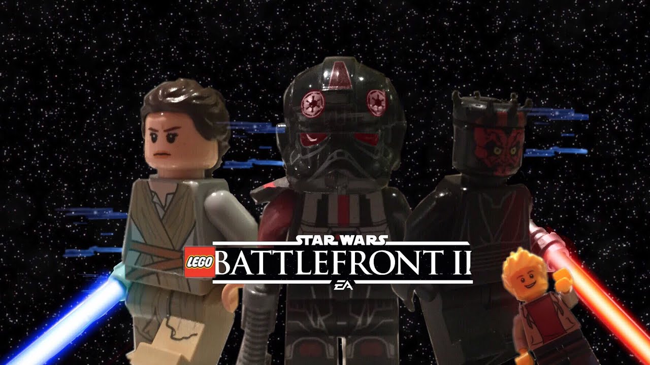 Star Wars Battlefront II trailer recreated in Lego!