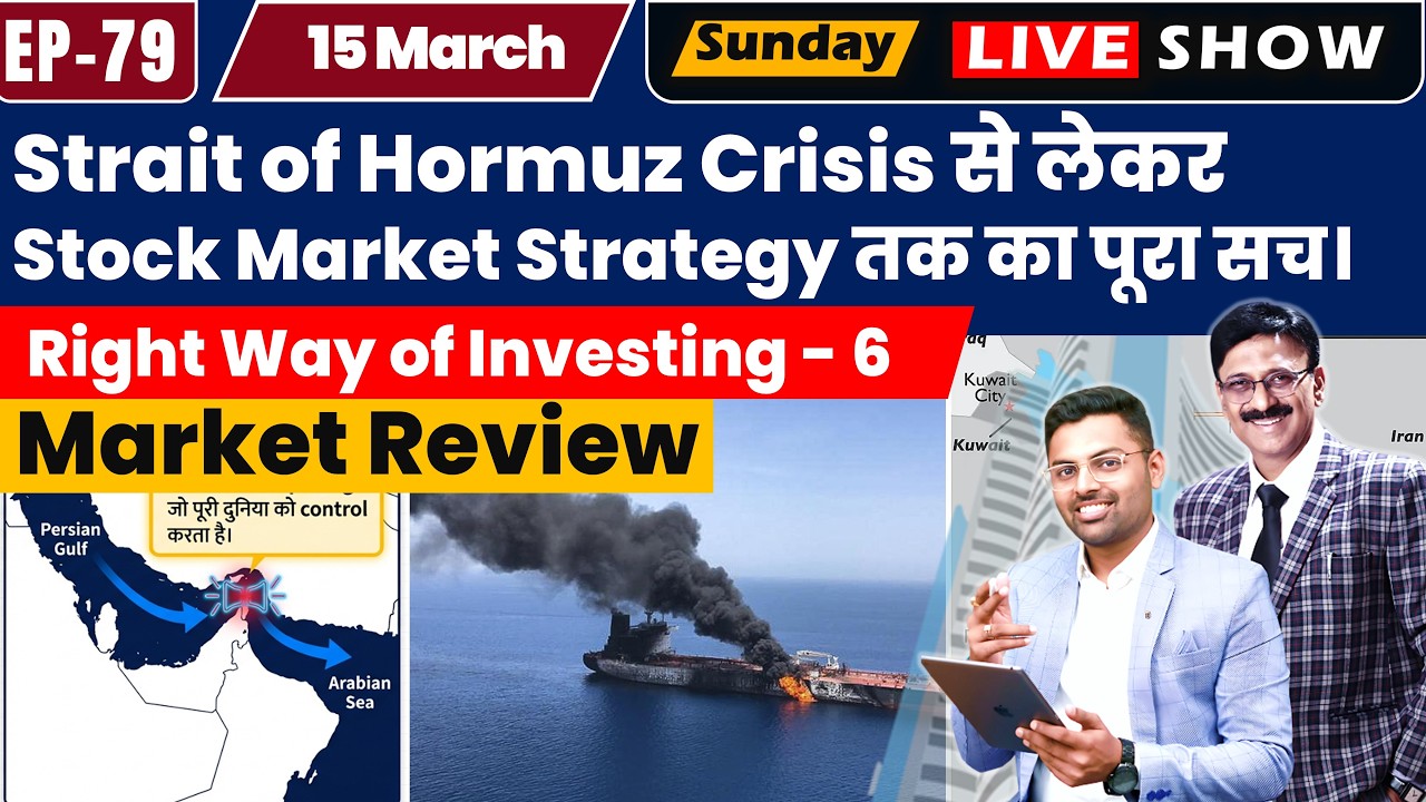Strait of Hormuz Crisis | Global Tension ka Stock Market par Impact | Sunday Live Market Review