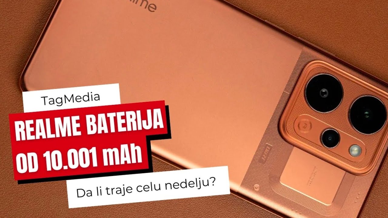 realme 10.001 mAh baterija: da li je ovo prvi telefon koji realno traje celu nedelju?