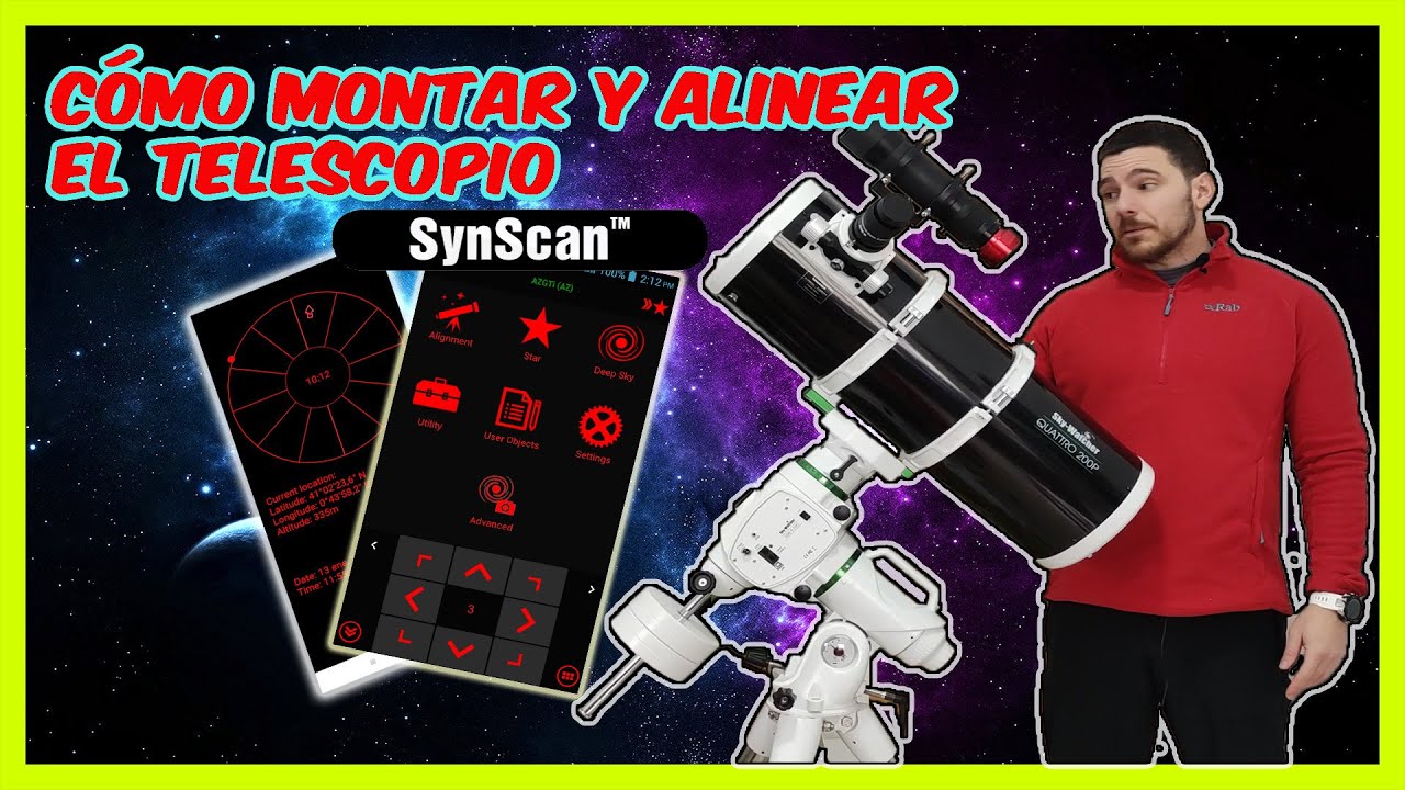 👉Alinear MONTURA ECUATORIAL con GOTO y Synscan Pro🔭  | MATERIAL ASTROFOTOGRAFÍA 🌑🪐🌌