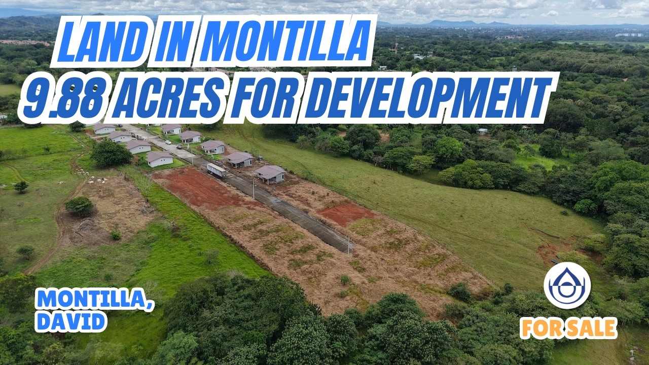 9.88 Acres in Montilla – For Development Near the Pan-American HWY, Chiriquí +507 6981-5000