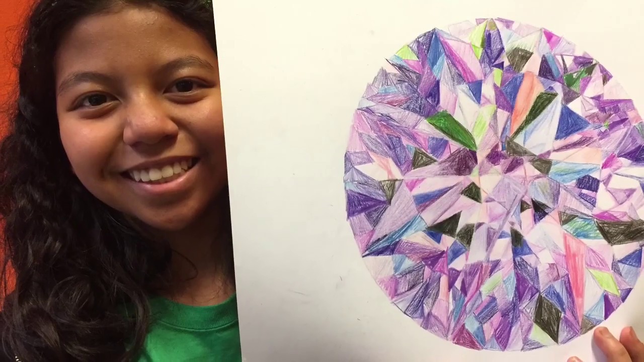 Diamanten tekenen