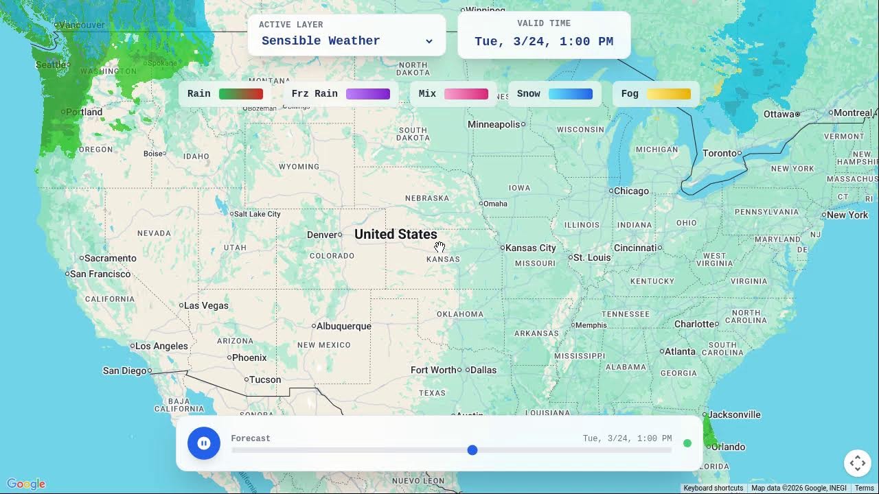 LIVE Weather Radar USA - Real-Time Rain, Storm & Snow Forecast (24/7)  | Cargo Runner Co