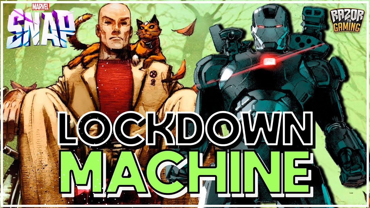 GANA PARTIDAS FACILMENTE CON ESTE NUEVO MAZO LOCKDOWN WAR MACHINE ♿🌪️ MARVEL SNAP