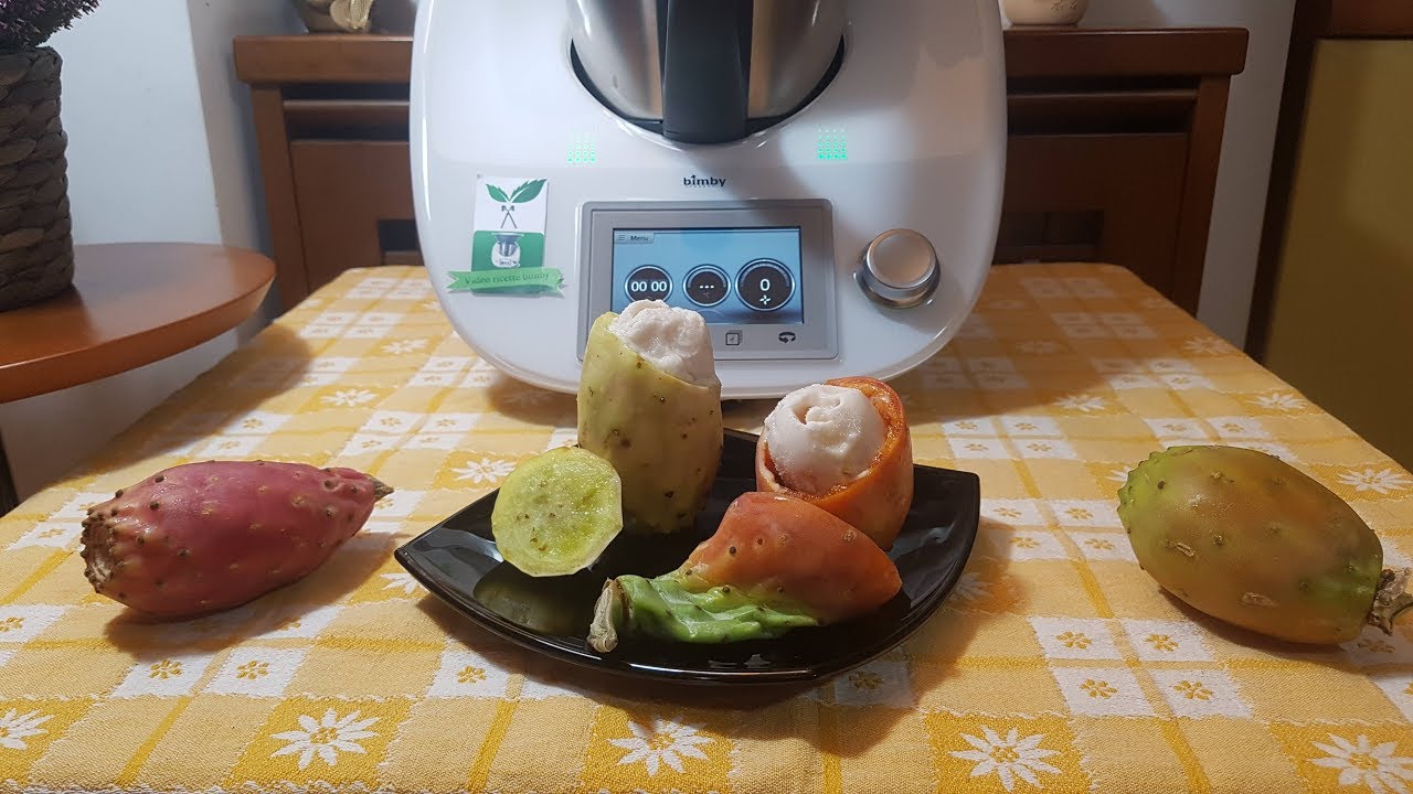 Gelato al fico d'india per bimby TM6 TM5 TM31