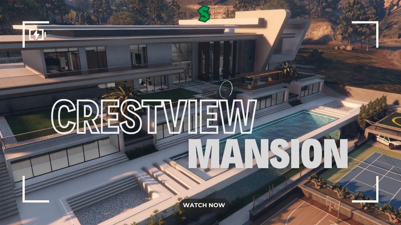 [MLO] Crestview Mansion/ FiveM MLO Mansion / GTA5