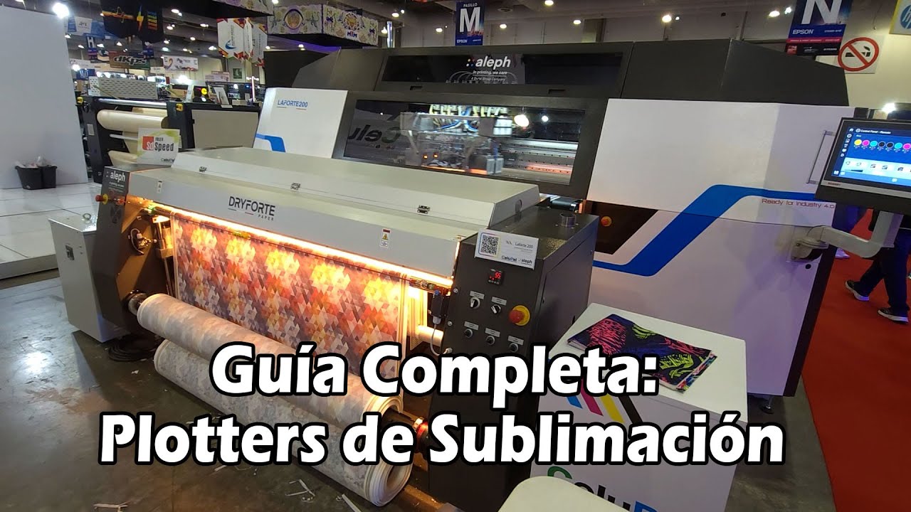 Guía Completa: Plotters de Sublimación de Gran Formato en FESPA 2024 – Características y Costos