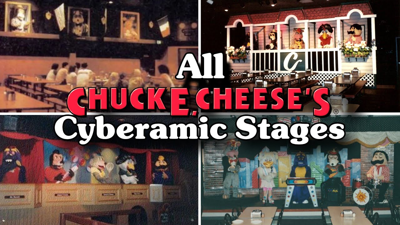 All Chuck E Cheese's Cyberamic Stages
