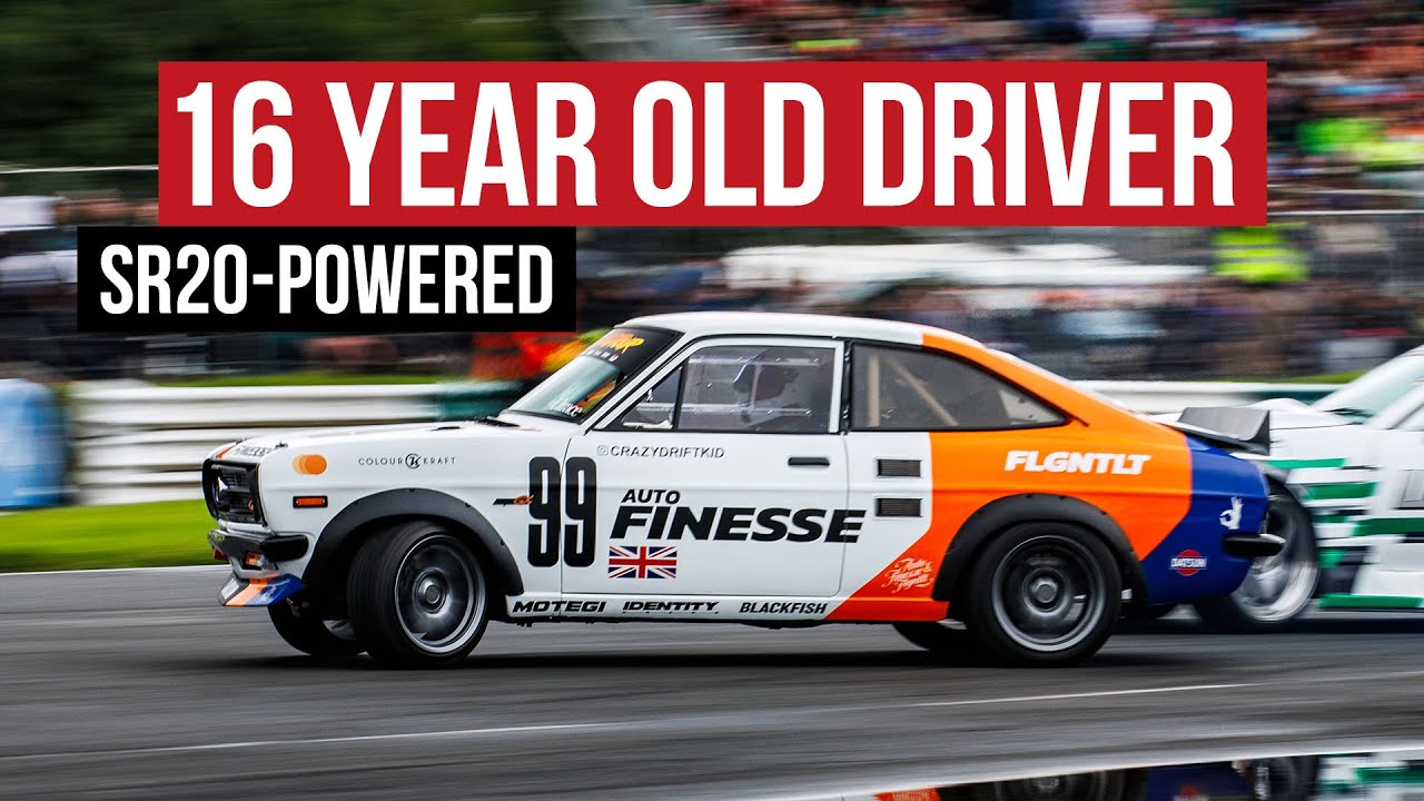 Datsun 1200 Coupe с двигателем SR20, которым управлял подросток