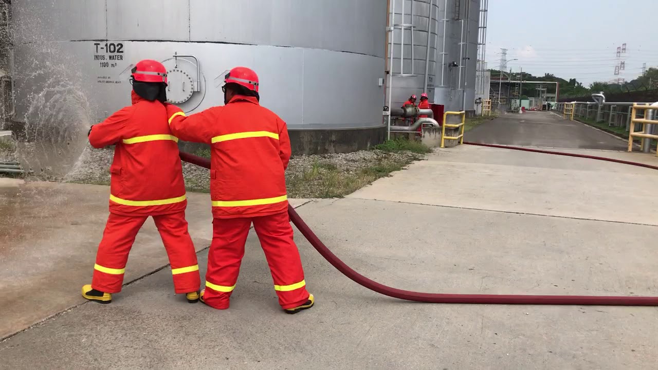 Fire Fighting Mock Drill