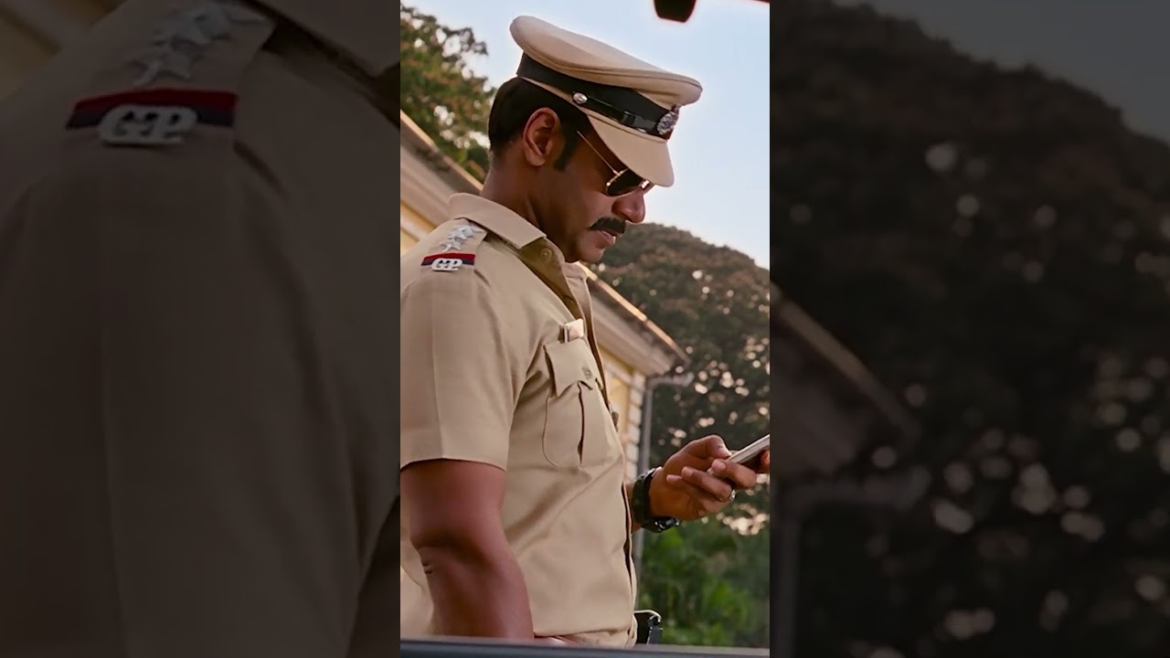 Prakash Raj Ki Gaadi Mein Bomb? Singham - Ajay Devgn #shorts