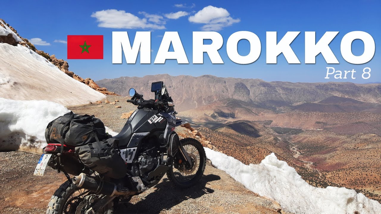 Atemberaubende Offroad Pässe im Atlas Gebirge für Reiseenduros | Marokko (Teil 8) | Tizi n'Ait Hmed