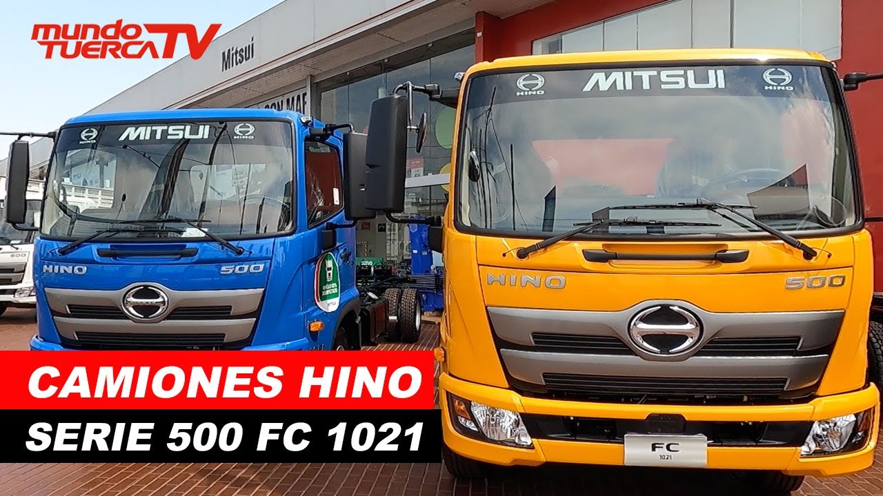Hino Serie 500 FC 1021 I  Mitsui presenta nueva gama de colores