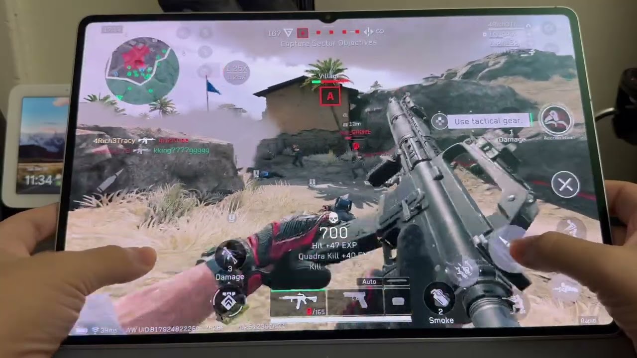 Samsung Galaxy Tab S11 Ultra Gaming Delta Force