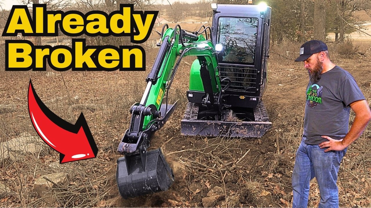 My Chinese Mini Excavator Broke in 15 Minutes