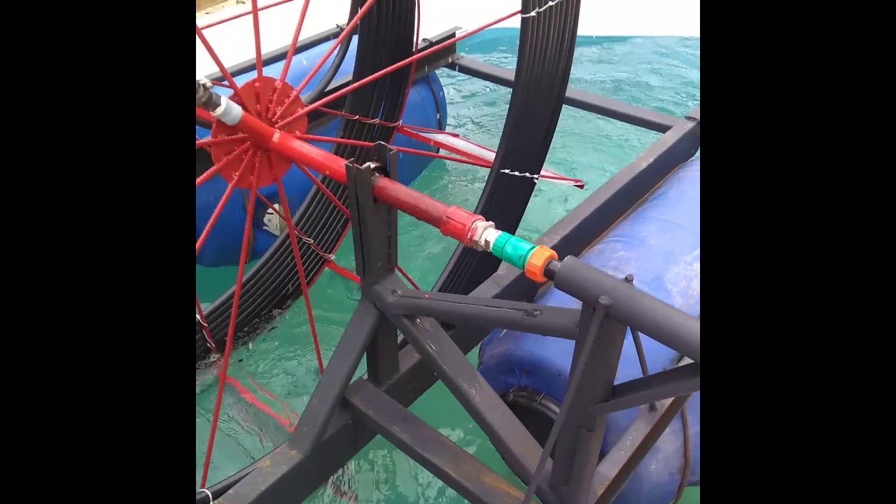 Roda D'água Espiral Funcional,(BOMBA D'AGUA)Sem o Uso De Energia Elétrica!