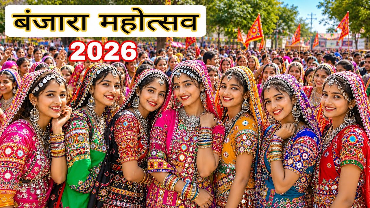 Sevalal Maharaj Jayanti Footi Koti Indore 15 February 2025 Raily Banjara Samaj Sevalal Jayanti