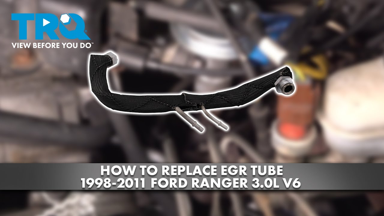 Как заменить трубку EGR на Ford Ranger 3.0L V6 1998-2011 годов