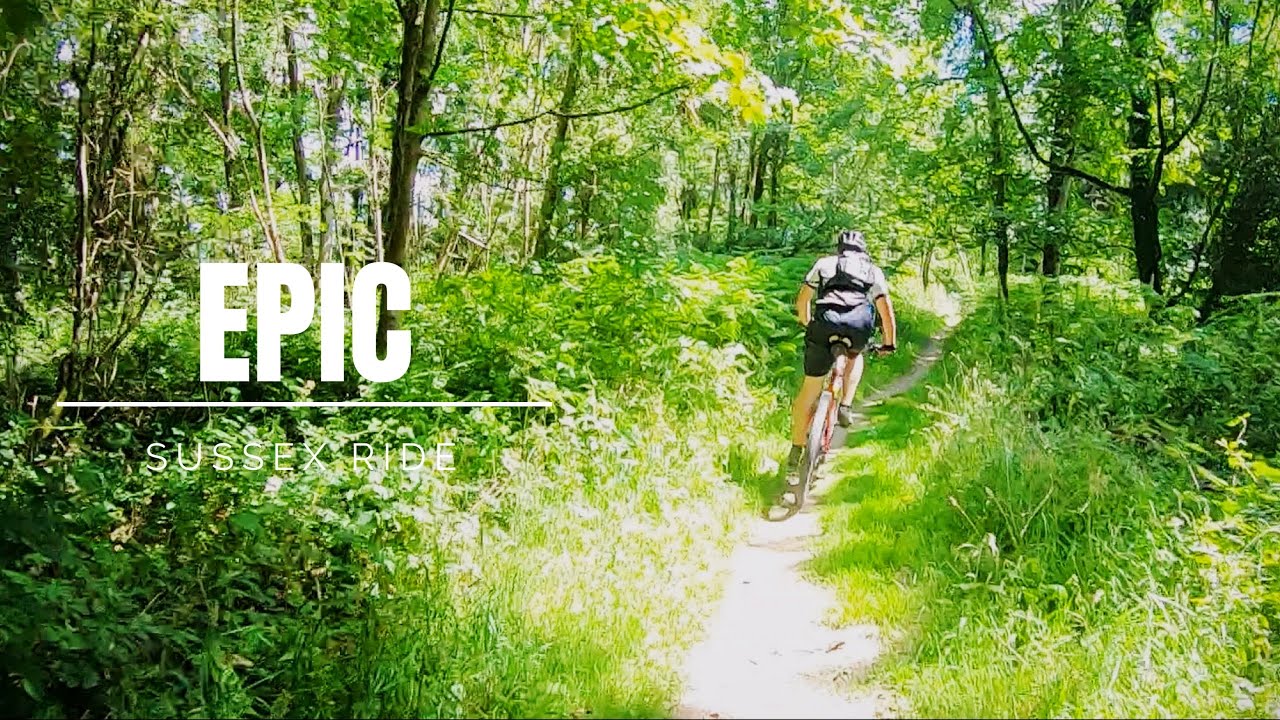 60km MTB Ride in The South Downs, Sussex | Tyre Wall Ripped