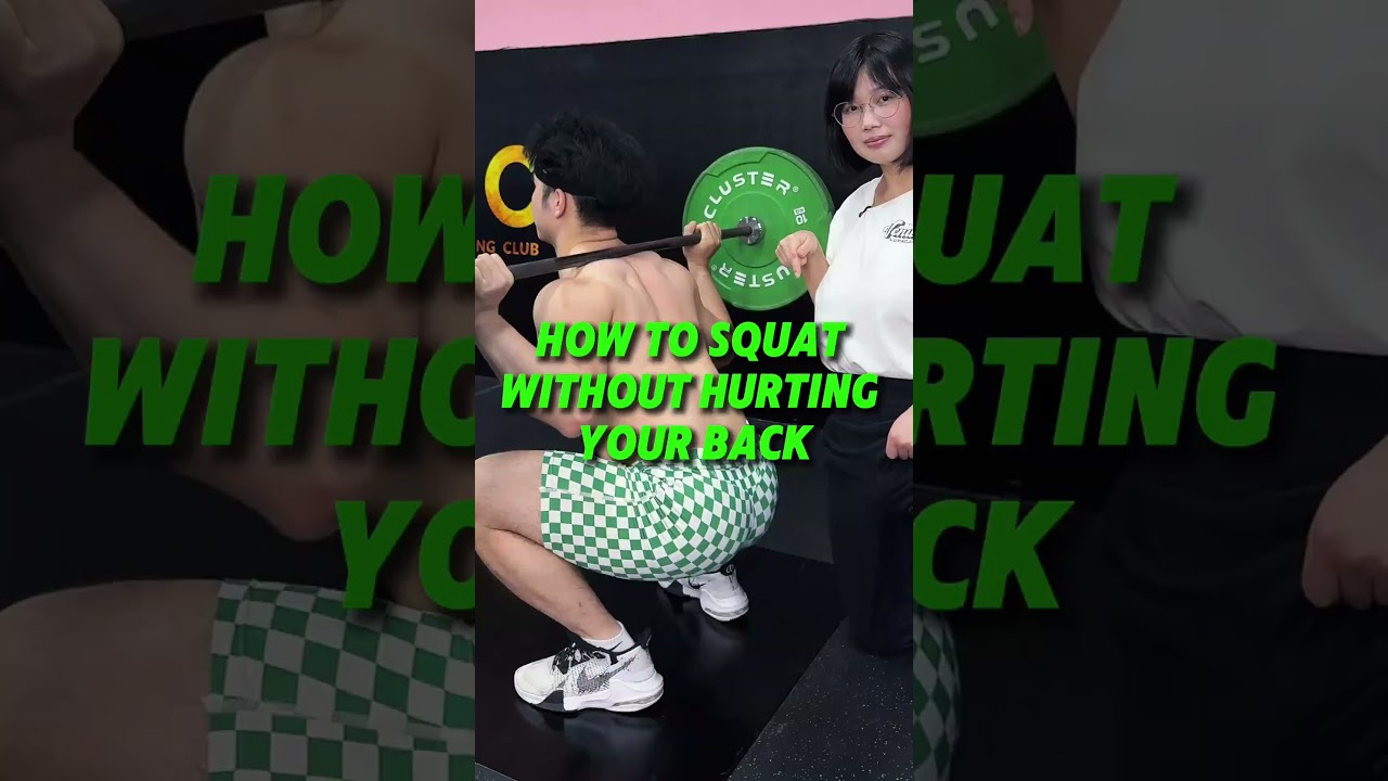 Начинают приседания, выгибая спину?🤔 #тяжелаяатлетика #приседания #облегчениеболи #силовыетренировки