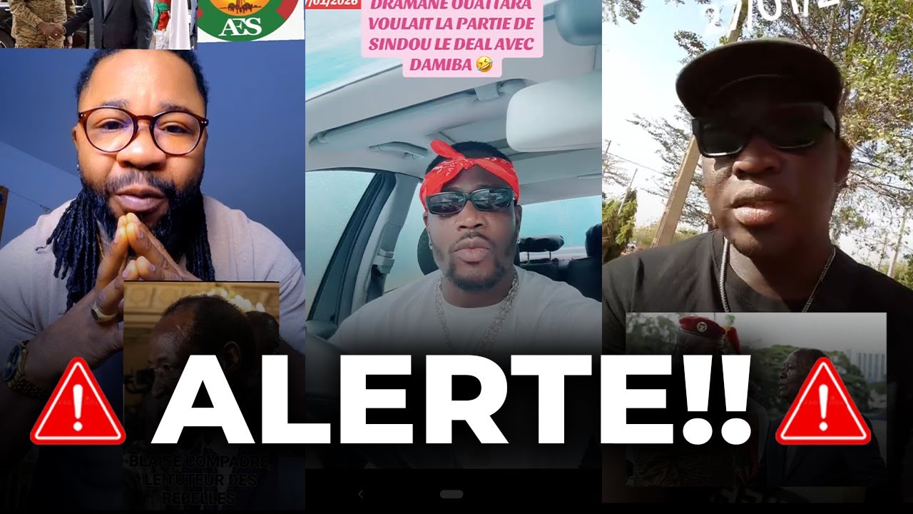 [🚨ALERTE] DAMIBA CITE D'AUTRES COMPLICES IVOIRIENS QUI TRAVAIL AVEC OUATTARA