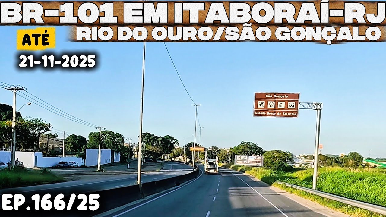 ITABORAÍ-RJ BR-101 KM-282. ATÉ RIO DO OURO SÃO GONÇALO #itaborai #sãogonçalo #riodejaneiro #br101 