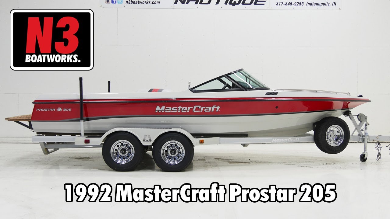 MasterCraft Prostar 205 1992 года — обзор || N3 Boatworks