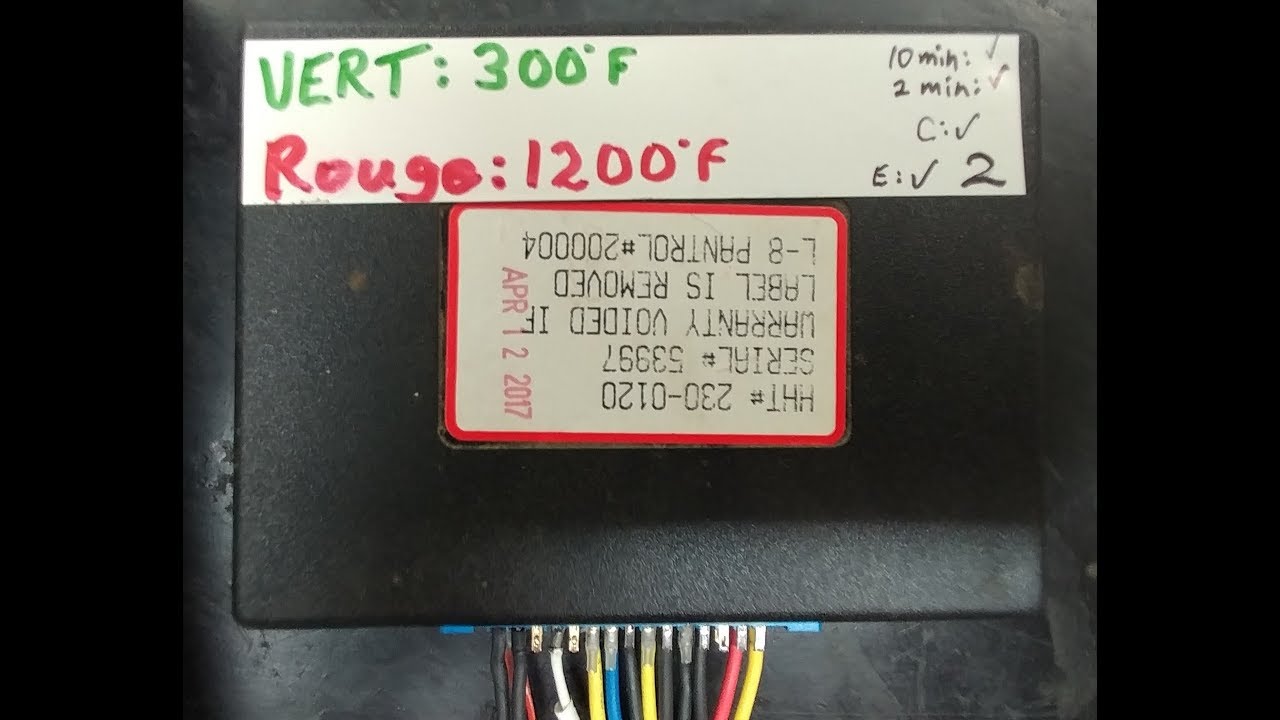 Charles' QuadraFire Pellet Stove Controller #2 -  Model 230-0120 - Final Test