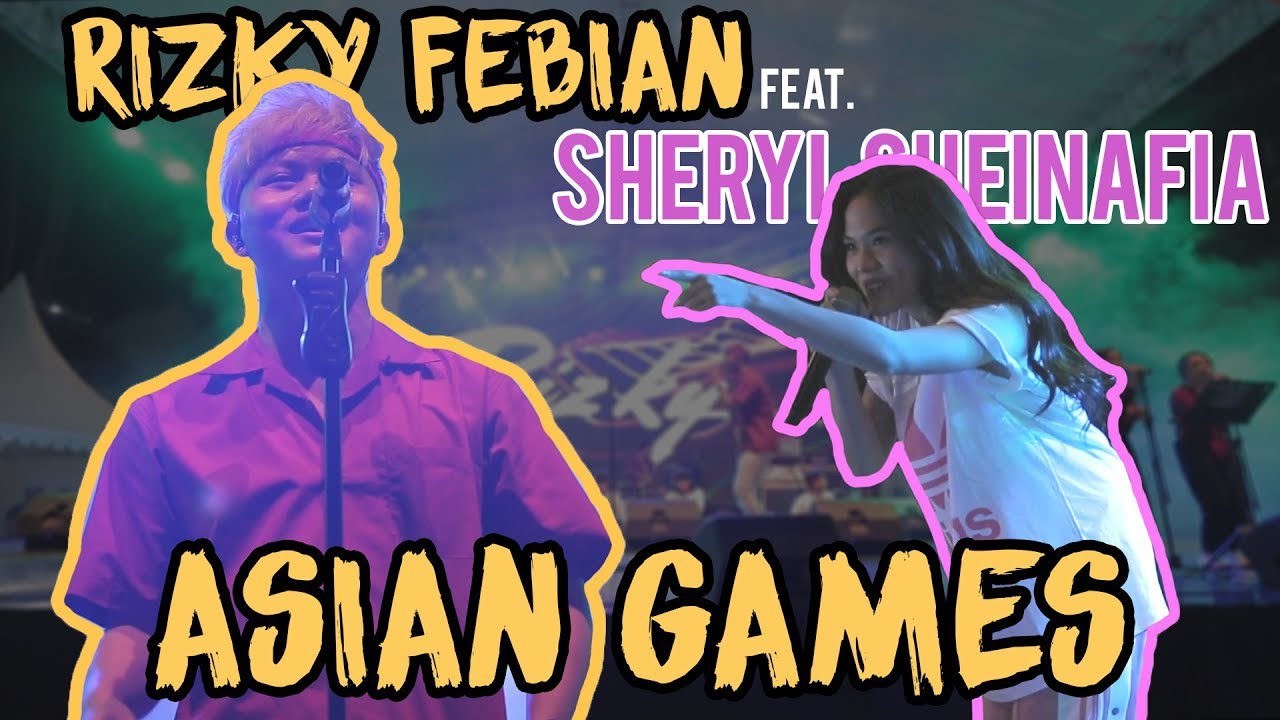 Rizky Febian feat Music Ethnic - Full Perform Festival Asian Games