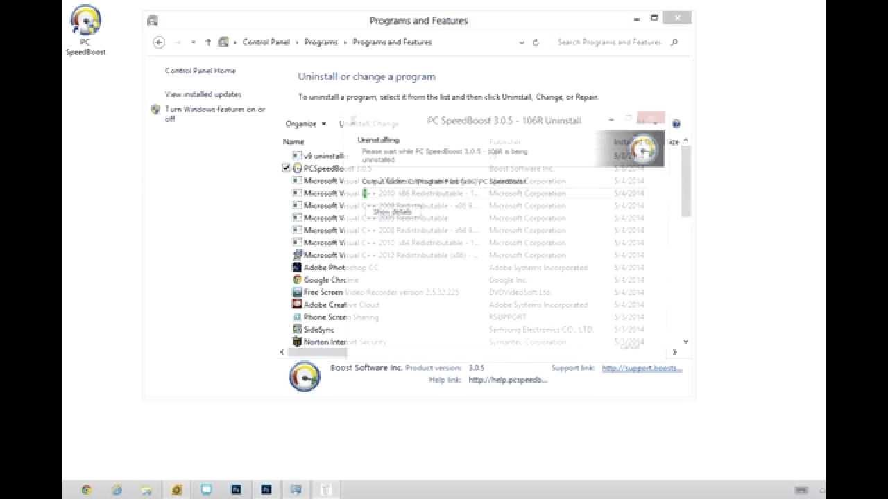 How to uninstall PC SpeedBoost by Boost Software Inc. (Removal Guide)